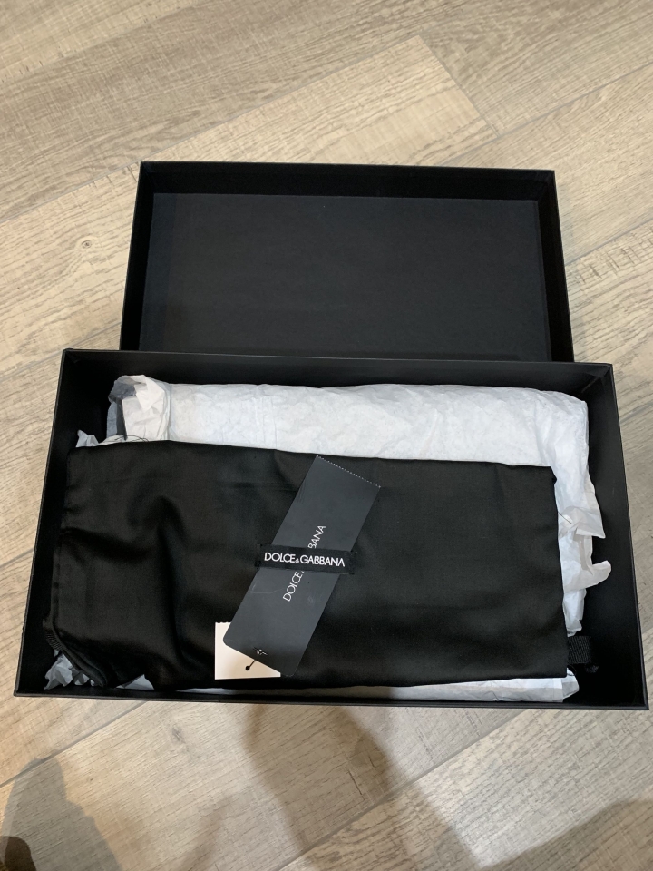 「九州開箱」DOLCE & GABBANA黑白懶人鞋