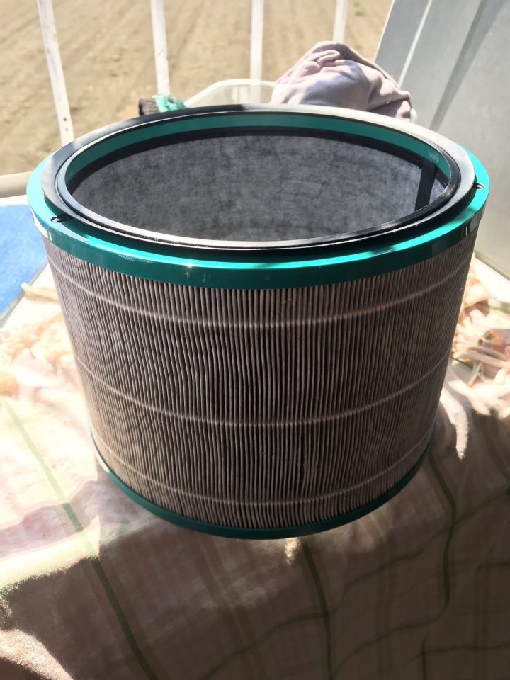 Dyson 三合一清淨機濾網異味問題