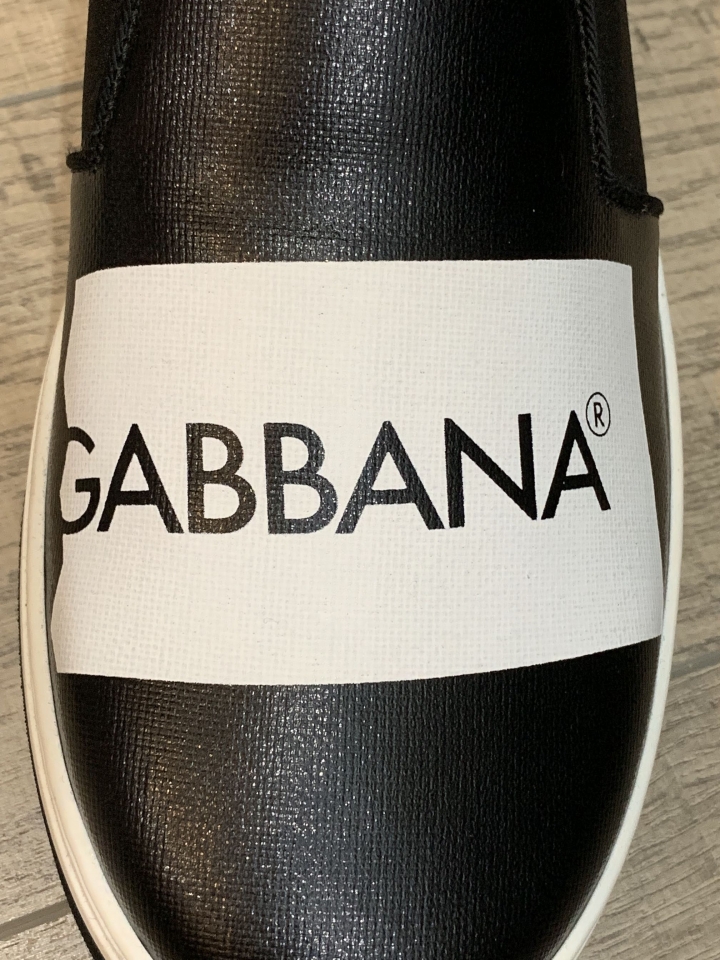 「九州開箱」DOLCE & GABBANA黑白懶人鞋