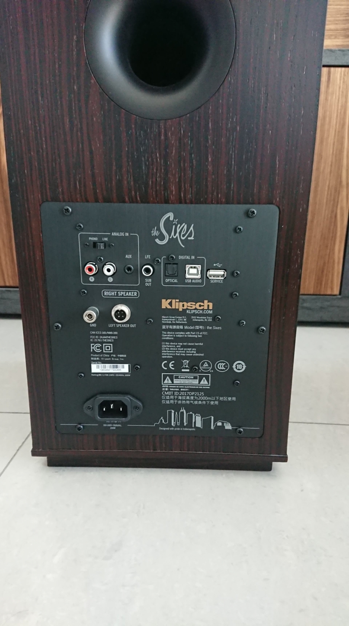 (開箱)主動式喇叭"Klipsch The Sixes"
