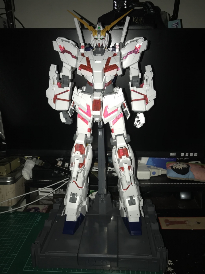 MEGA Unicorn 1/48 LED燈組改造