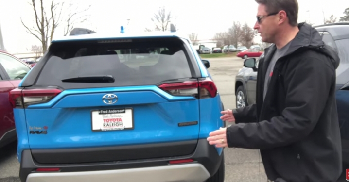 新RAV4停車雷達與行李架詳細說明(圖多)