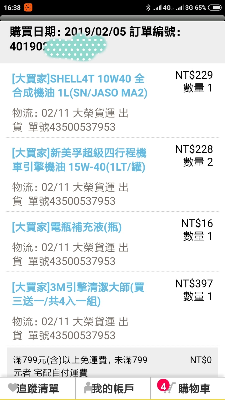 量販店購買的機油疑問