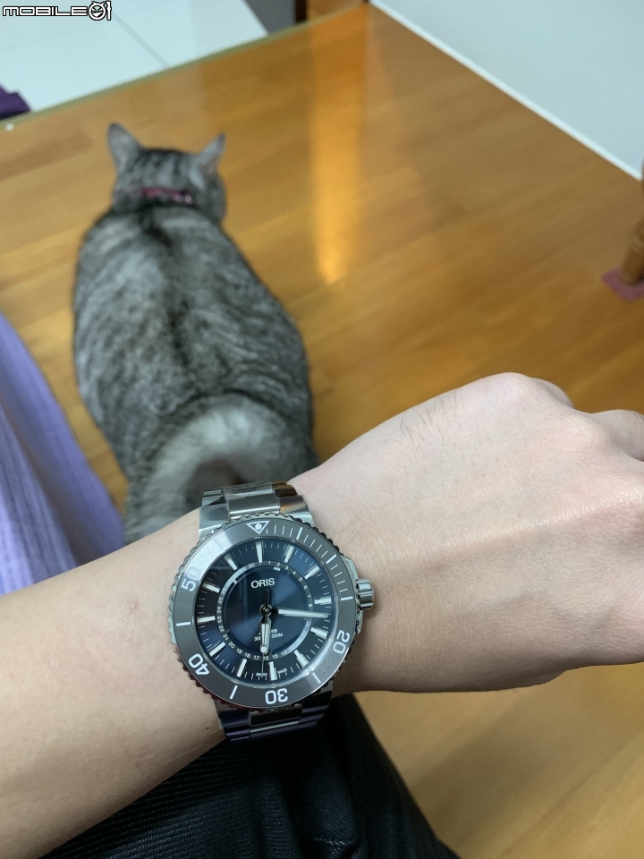 點我看大圖 〔開箱〕ORIS AQUIS 生命之源