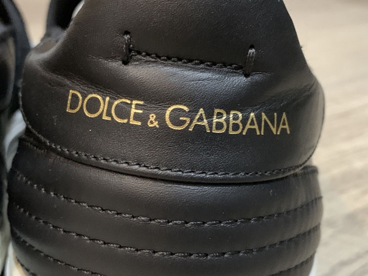 「九州開箱」DOLCE & GABBANA黑白懶人鞋