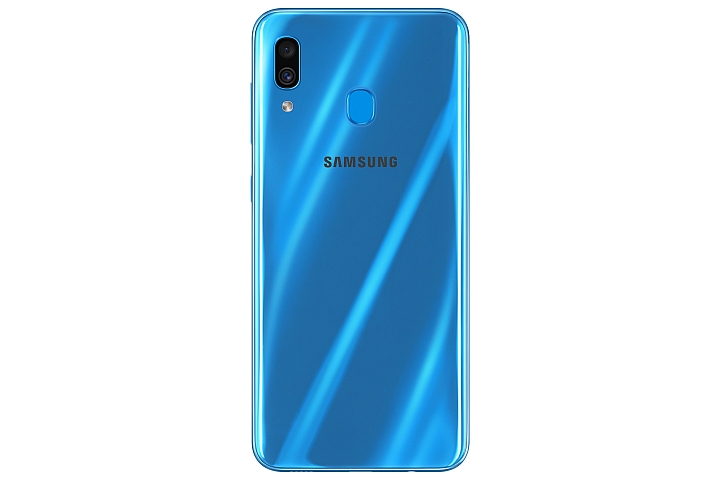 三星中階新機Galaxy A50/A30登場 同有指紋辨識、螢幕水滴起來！