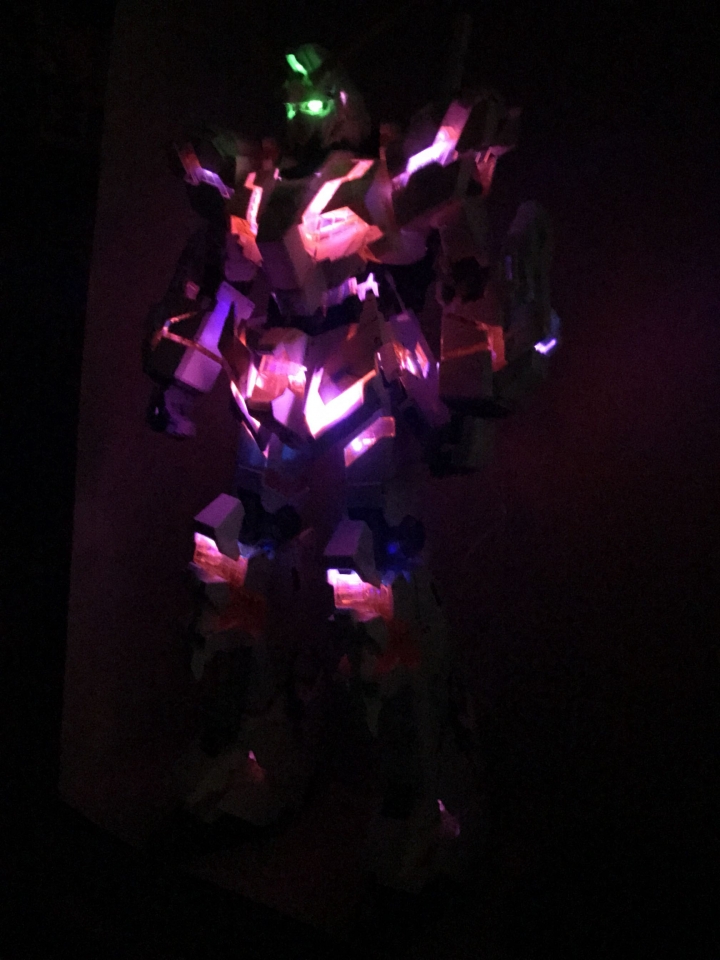 MEGA Unicorn 1/48 LED燈組改造