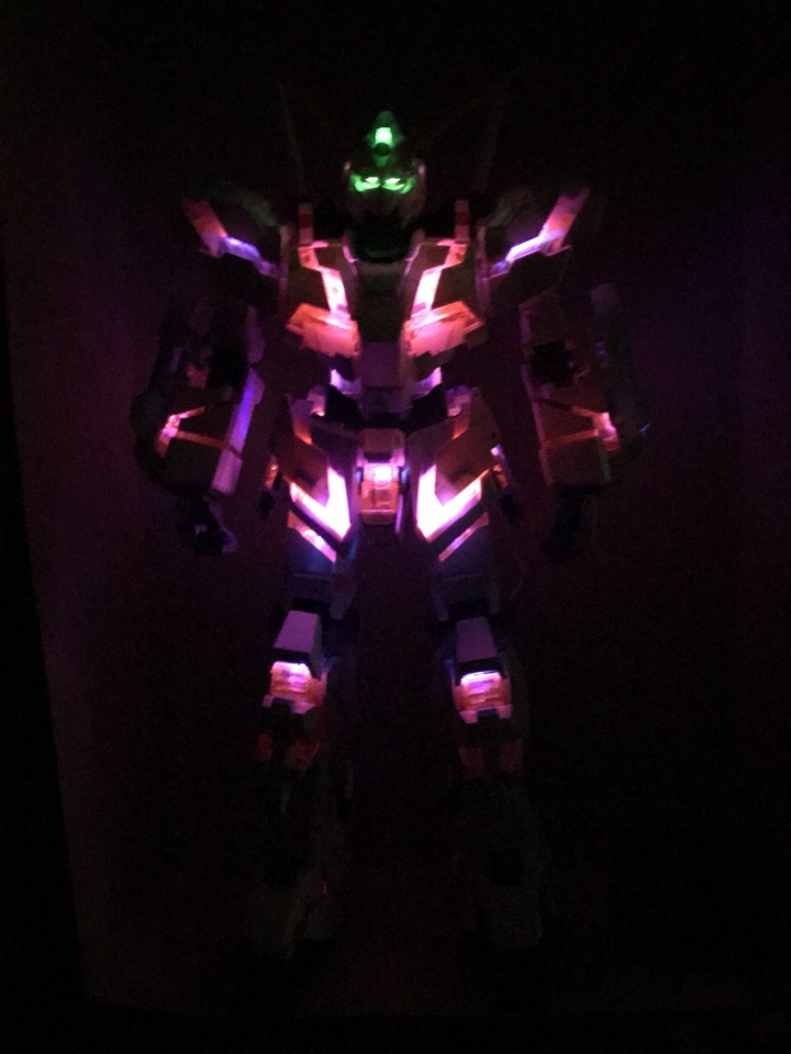 MEGA Unicorn 1/48 LED燈組改造