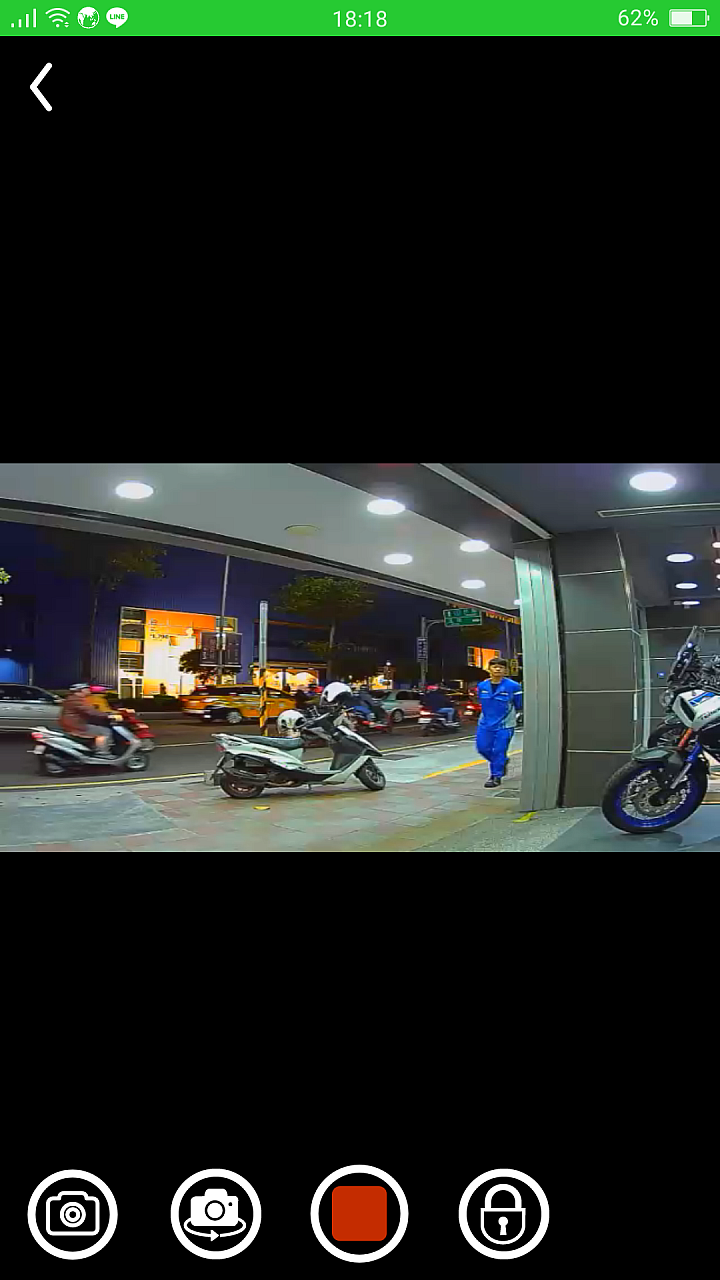 實測大通GX1雙鏡頭機車記錄器