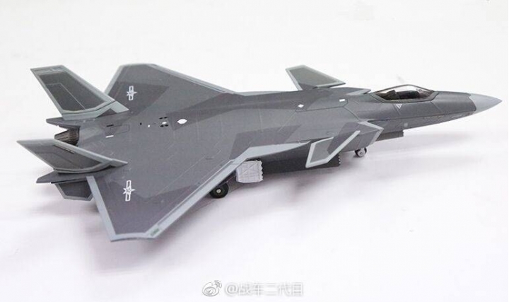 殲20戰機模型
