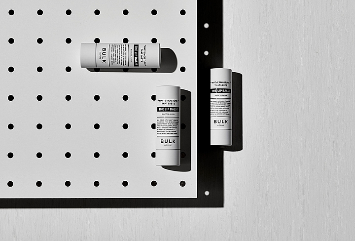 男性護膚品牌「BULK HOMME」推出男性專用護唇霜「THE LIP BALM」