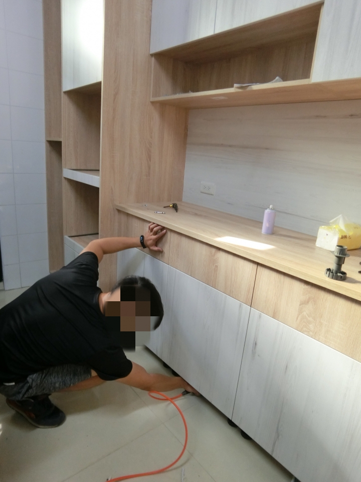 [開箱］系統家具（含電器櫃，開放櫃，吊櫃）