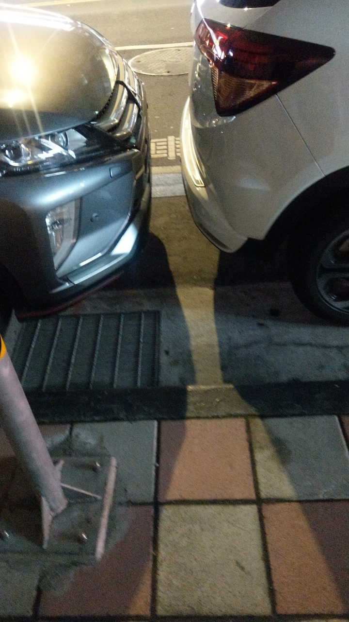 沒水準的停車