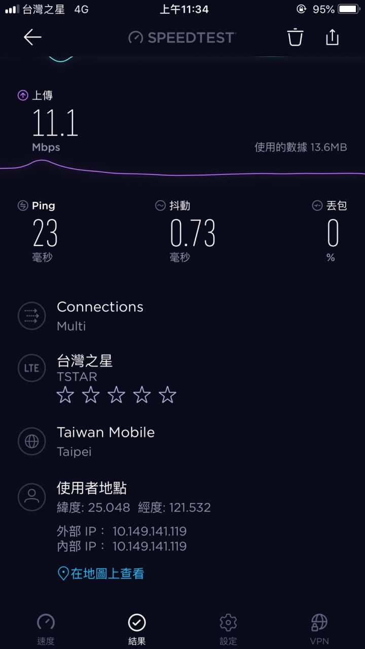 所以台星測速準嗎?