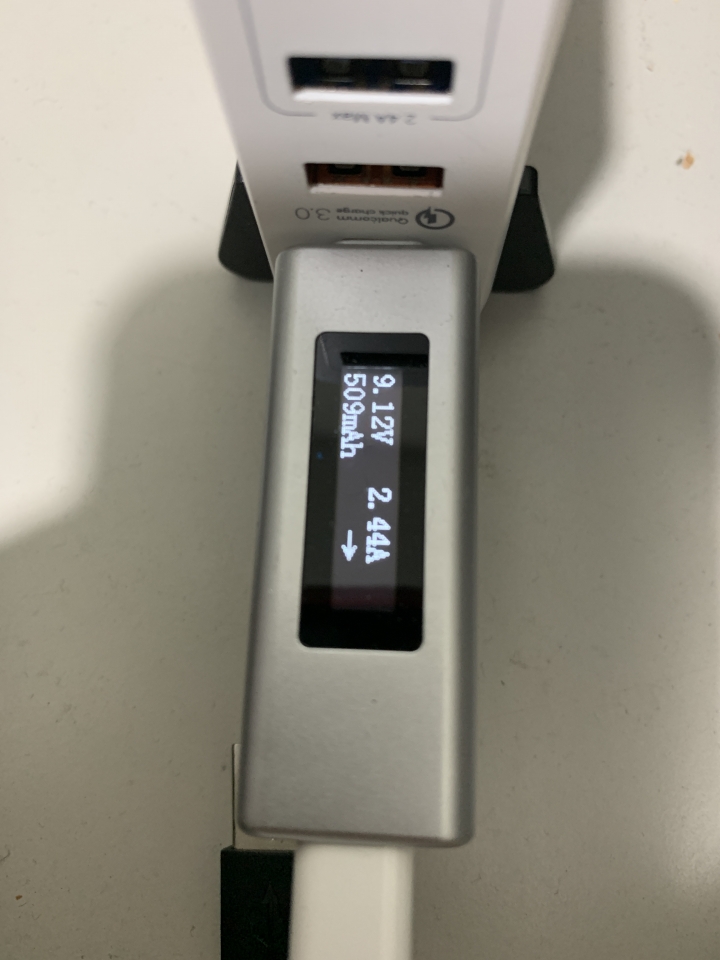 iphone 關機充電不支援PD快充協定