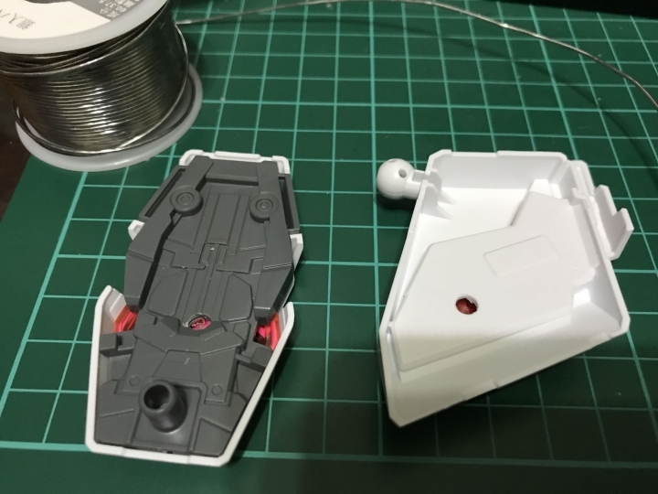 MEGA Unicorn 1/48 LED燈組改造