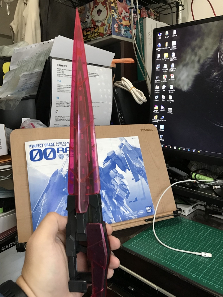 1/60 PG 00 GUNDAM透明套組