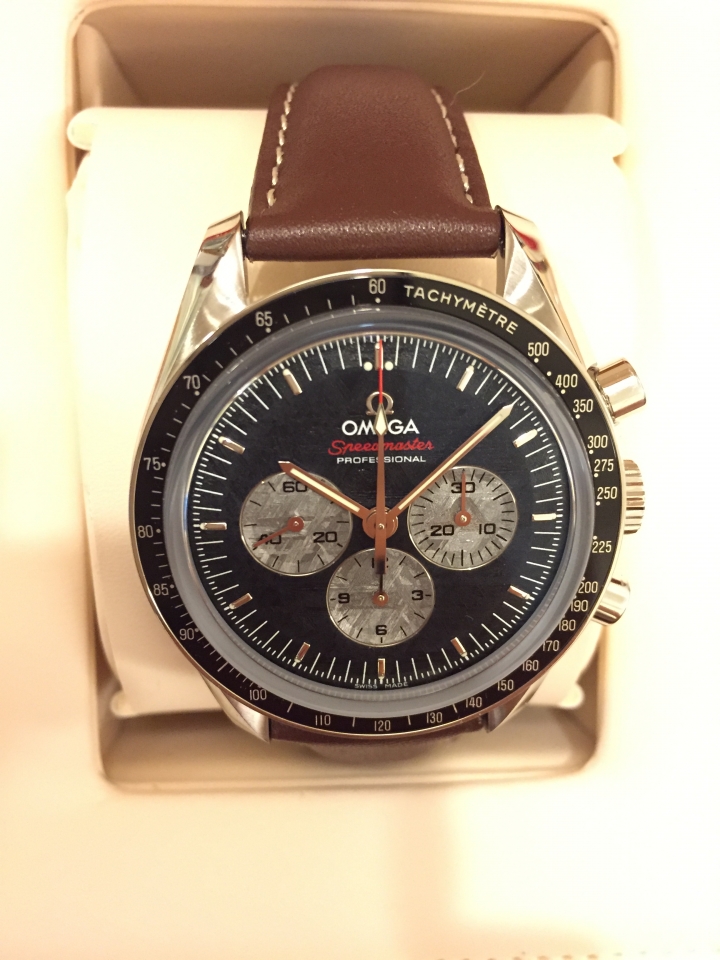 [開箱] Omega Speedmaster 隕石錶