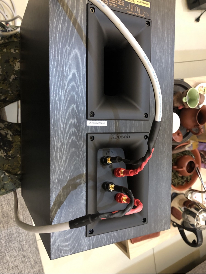 Klipsch RP-600M&YAMAHA RX-V585開箱及請益