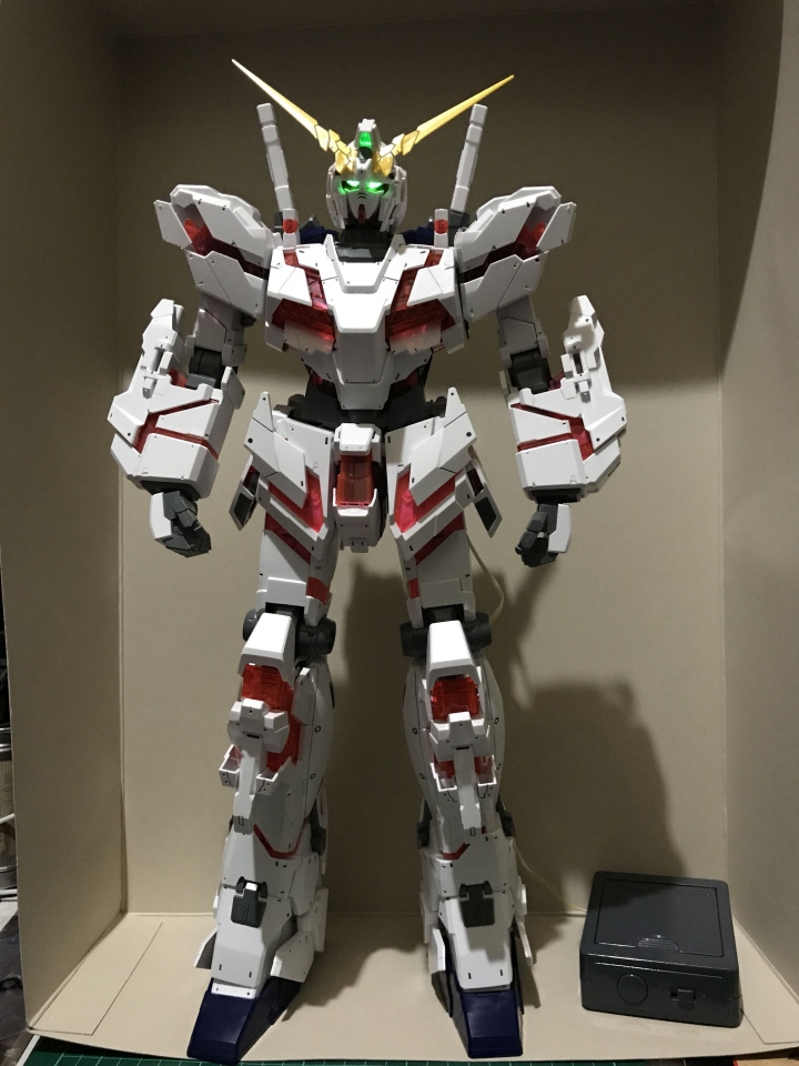 MEGA Unicorn 1/48 LED燈組改造
