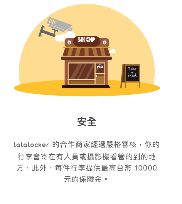 全台行李寄放 Lalalocker 介紹