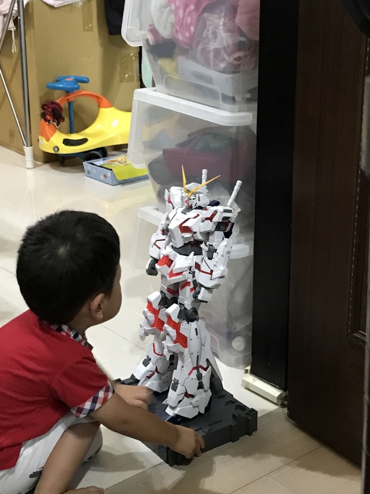 MEGA Unicorn 1/48 LED燈組改造