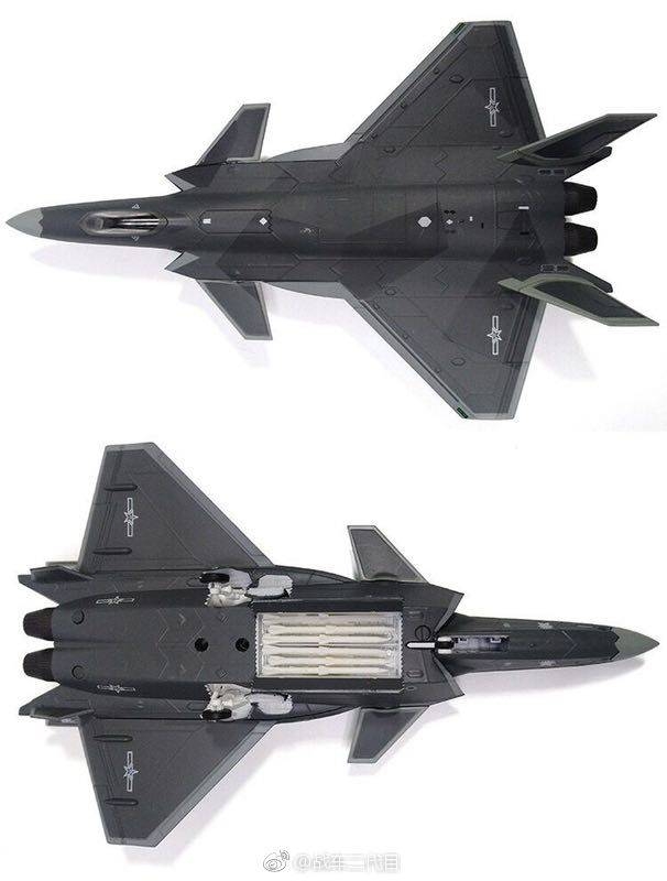 殲20戰機模型