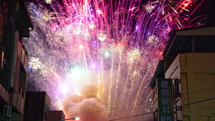 [台南][鹽水區] 2019鹽水蜂炮、一銀巷、王爺巷｜遊記