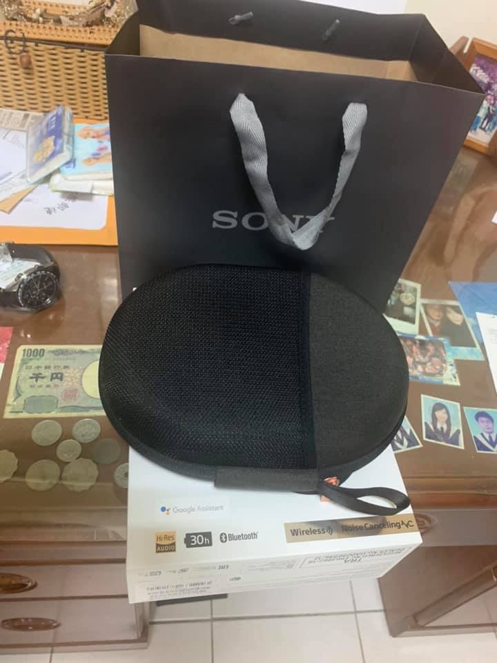 [開箱] SONY WH-1000XM3 抗噪耳機  (黑色)