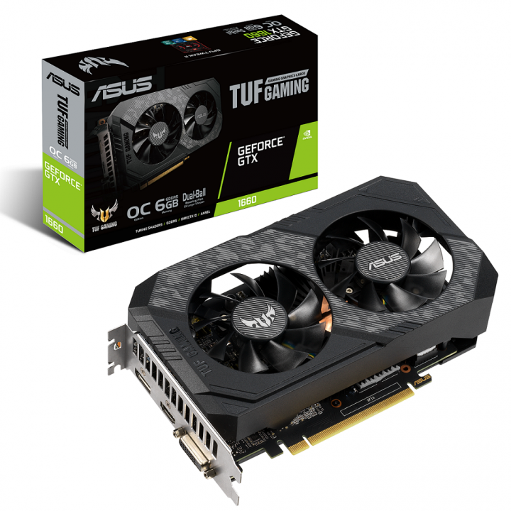 點我看大圖 ASUS GTX 1660系列 電競顯示卡新上市