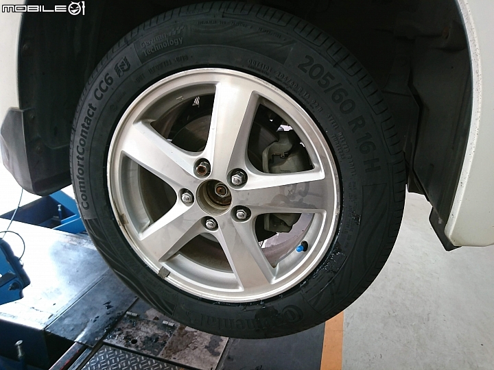 Honda Accord 205/60/R16 怪胎下課，更換 CC6