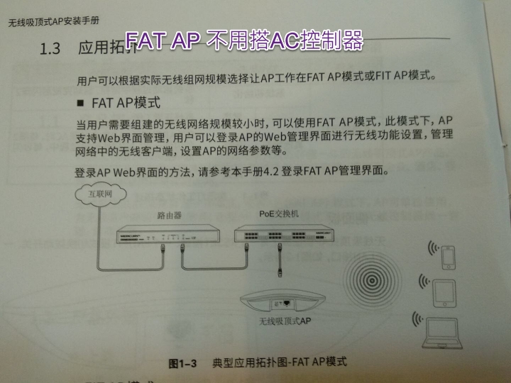 不能再低了 - Mecury 吸頂Wifi AP 及  AC 控制器分享