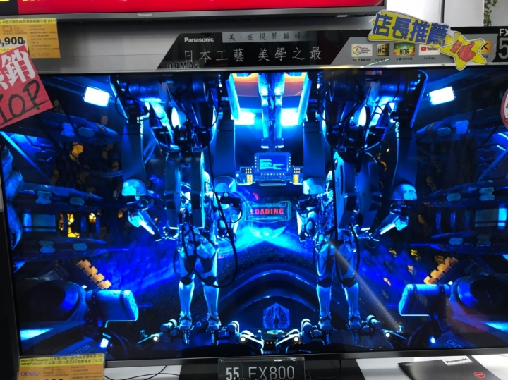 Sony 55X8500F VS國際牌55FX800