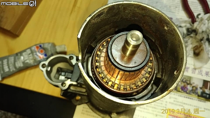 E34 DIY專輯27 啟動馬達碳刷更換 清潔上油