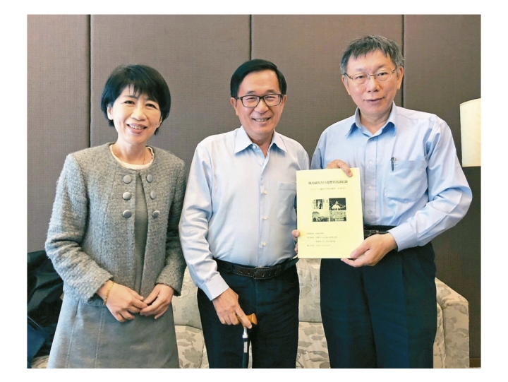 請問「柯文哲」，「阿扁」的病如何了？可以回去關了嗎？