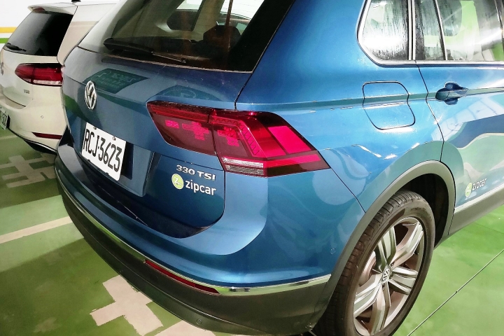 《 Zipcar - Volkswagen Tiguan 藍尼 》出遊趣 體驗心得分享