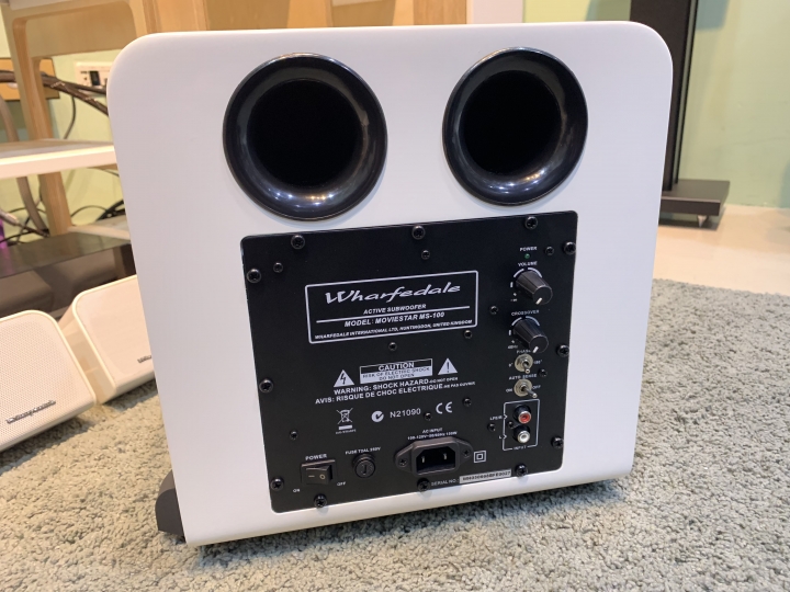 【好事開箱】小空間影視首選-英國Wharfedale Ms100衛星劇院組