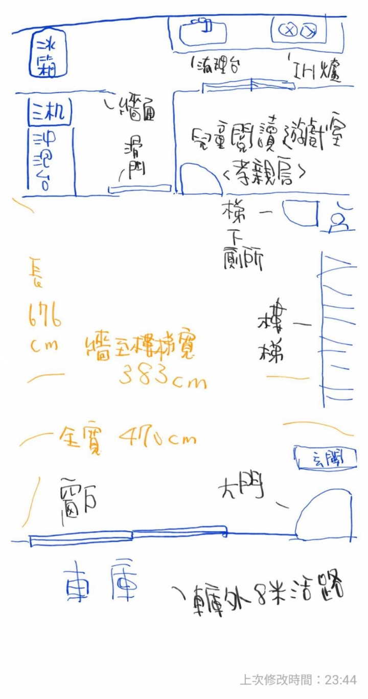 客廳的擺設（請大家給意見）