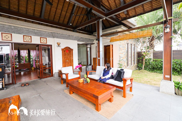 宜蘭民宿-43會館Villa|不用出國!一秒就到峇里島度假頂級親子包棟民宿