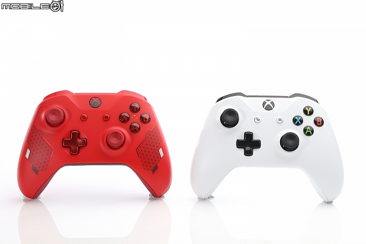XBOX 新色Sport Red特別版無線控制器開箱