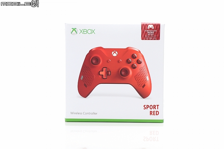 XBOX 新色Sport Red特別版無線控制器開箱