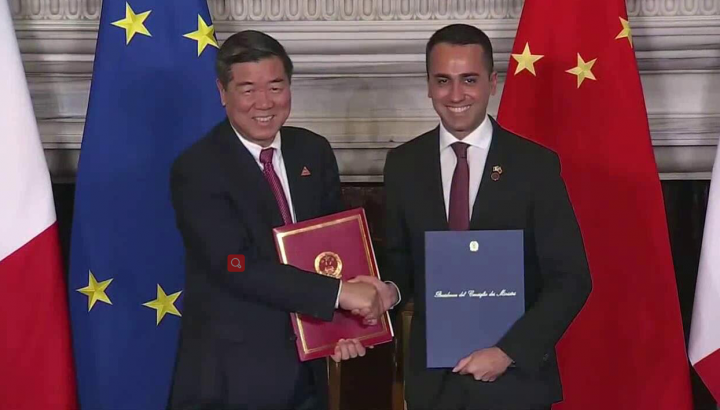 意大利加入一帶一路：中意簽190億務實合作協議引外媒關注  在商業關係上，‘意大利優先’”