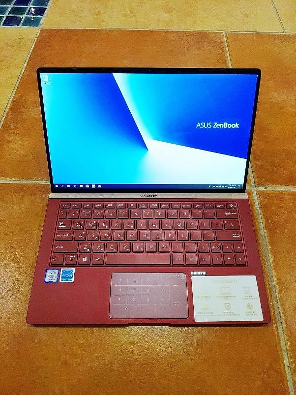 ZenBook 13 UX333 勃艮地紅 時尚新色超高質感開箱