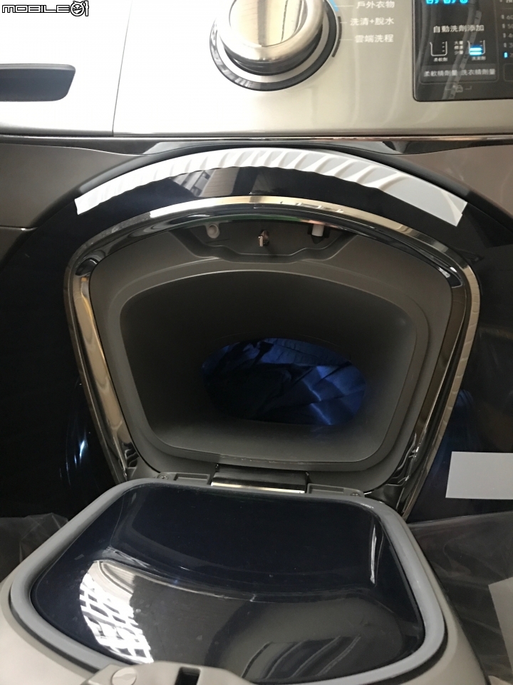 第二次開箱 三星潔淨門滾筒洗衣機 WF19N8750KP/TW