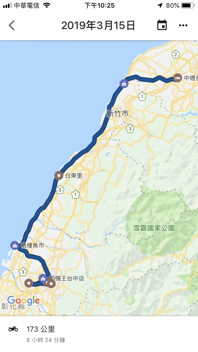 2019八天七夜全海線 一個人的環島之旅（第六天-九份到中壢+第七天-中壢到台中）