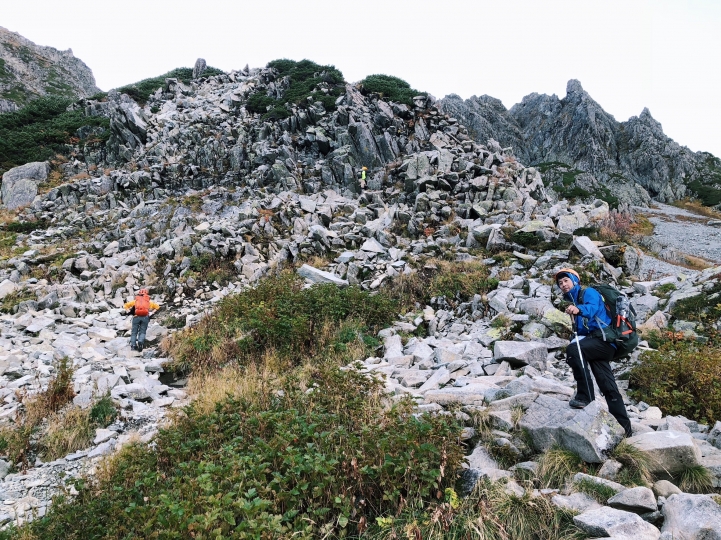 【日本登山初體驗】（二）涸澤直衝穗高岳不停歇(下)