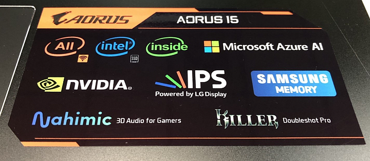[開箱] AORUS 15 滿漢全席! + 經典遊戲實測