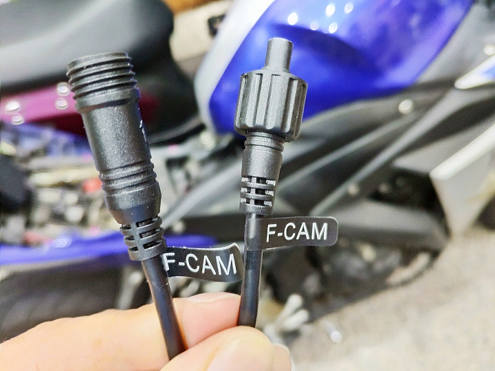 [YZF–R3試用] 大通機車行車記錄器 GX1+ / BR3+ 防水WIFI前後雙鏡頭