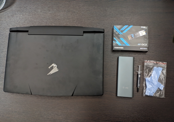 四SSD的老雕 Aorus X7 v6 自己動手小升級