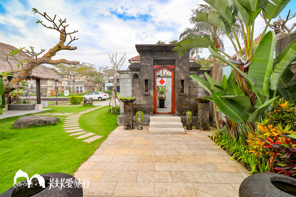 宜蘭民宿-43會館Villa|不用出國!一秒就到峇里島度假頂級親子包棟民宿